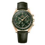 Omega Speedmaster Moonwatch Professional 42mm 310.63.42.50.10.001 Green Dial Yellow Gold