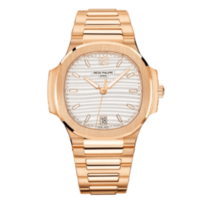 Patek Philippe Nautilus 7118/1R-001 35.2mm White Dial Rose Gold