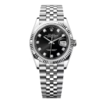 Rolex Datejust 36mm Sliver Black Dial 126234