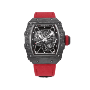 Richard Mille RM35-01 Rafa Cacbon NTPT White Strap 42mm
