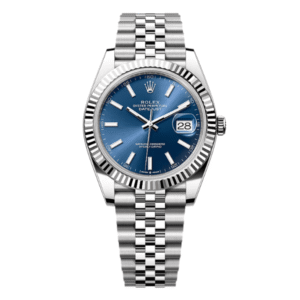 Rolex Datejust 41mm Sliver Blue Dial 126334
