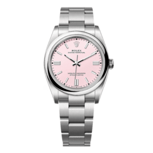Rolex Oyster Perpetual 36mm 126000 Pink Candy Dial Steel