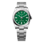 Rolex Oyster Perpetual 41mm 124300 Green Dial Steel