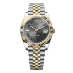 Rolex Datejust M126333 41mm Wimbledon Demi Yellow Gold Steel