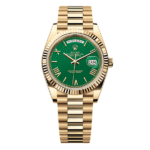 Rolex Day Date 40mm 180gram Yellow Gold Green Dial 228238