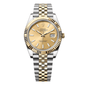 Rolex Datejust M126333-0010 41mm champagne Dial Yellow Gold Steel