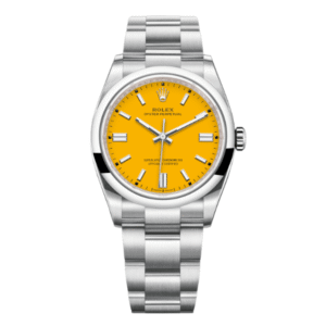 Rolex Oyster Perpetual 126000-0004 36mm Yellow Dial