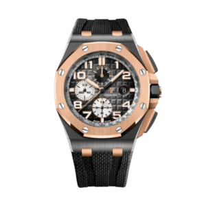 Audemars Piguet Royal Oak Offshore Selfwinding Chronograph 26420RO 44mm Black Dial Rose Gold