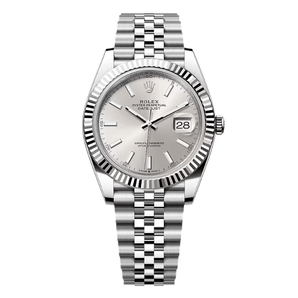 Rolex Datejust 41mm Sliver Dial 126334