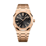 Audemars Piguet Royal Oak Selfwinding 15400OR 41mm Black Dial Rose Gold