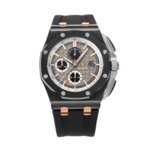 Audemars Piguet Royal Oak Offshore Selfwinding Chronograph Black 26415CE 44mm Grey Dial