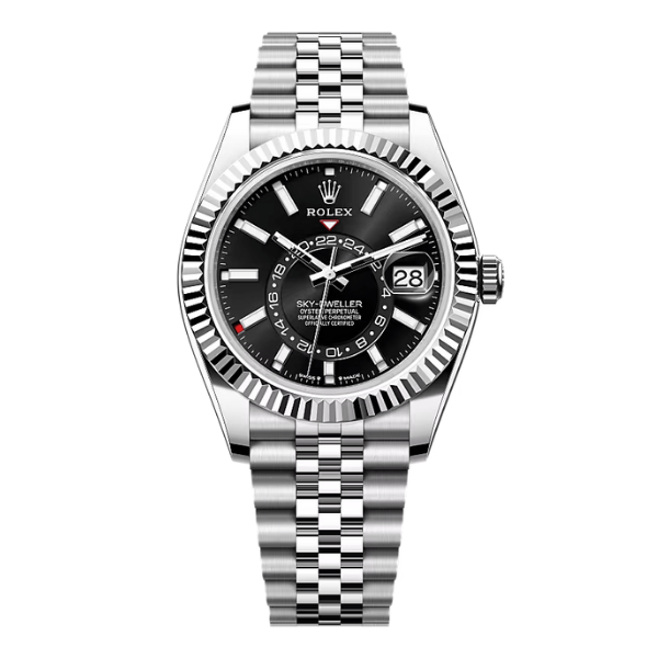 Rolex Sky-Dweller White Gold 336934-0008 42mm Black Dial