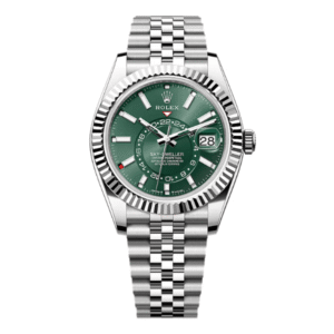 Rolex Sky-Dweller White Gold 336934-0002 42mm Green Dial