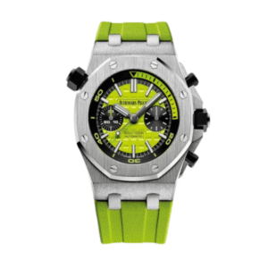 Audemars Piguet Royal Oak Offshore Diver Chronograph in Green 26703ST 42mm