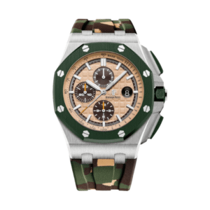Audemars Piguet Royal Oak Offshore Chronograph Ceramic Camouflage 26400SO 44mm Rose Gold Dial