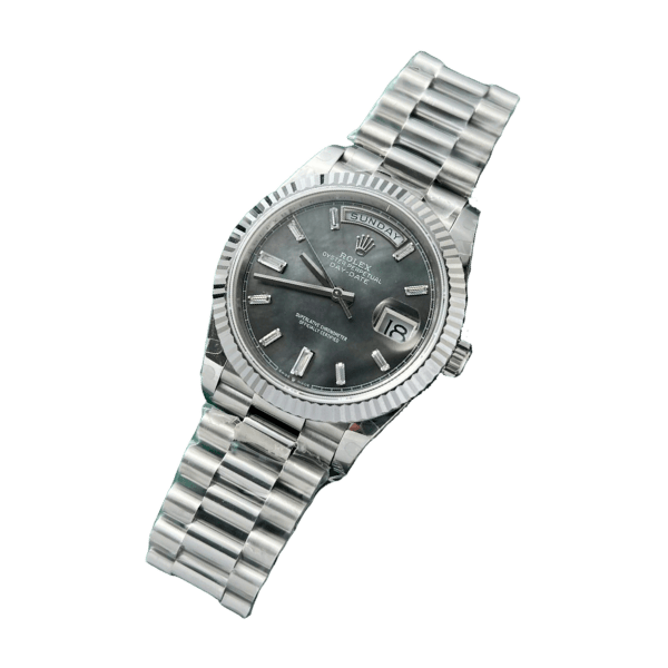 Rolex Day Date 40mm 180gram Sliver MOP Dial 228239