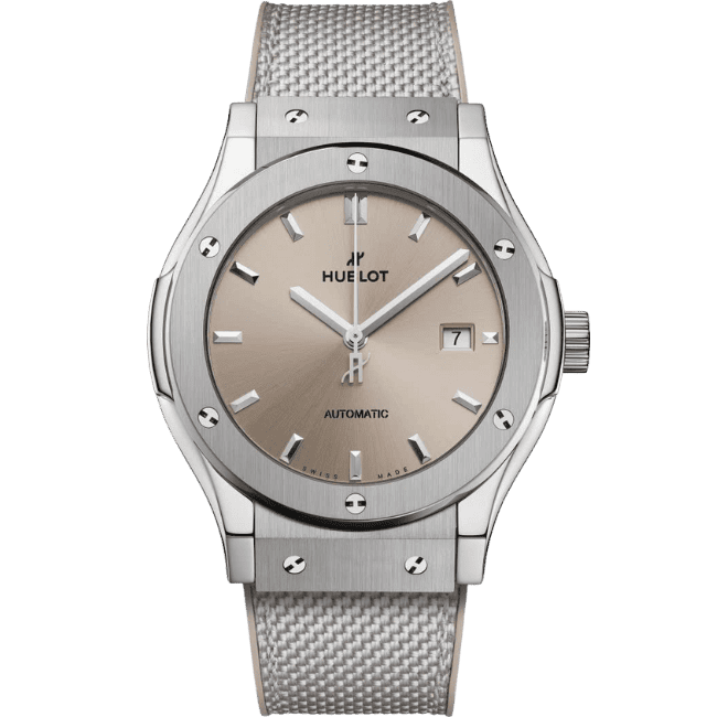 Hublot Classic Fusion 42mm Sundunt Dial Titanium