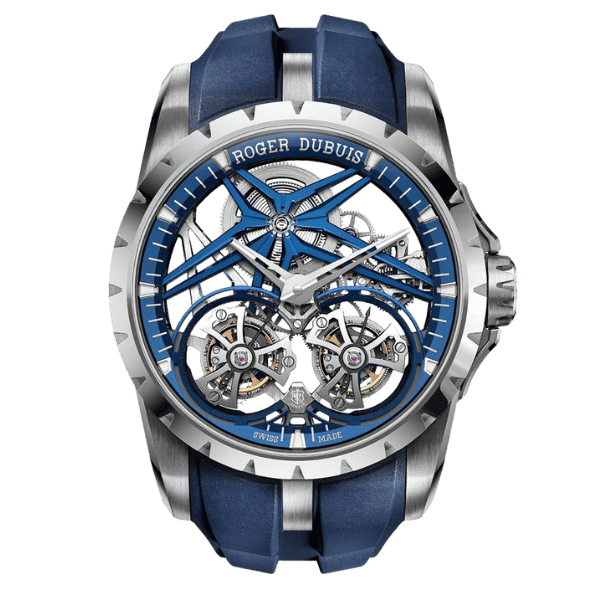 Roger Dubuis Excalibur Double Tourbillon Cobalt RDDBEX1109