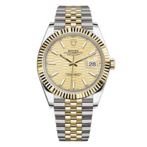 Rolex Datejust M126333-0022 “Motif” Two Tone Yellow 41mm