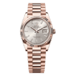 Rolex Day Date Rolex M128235-0087 Silver Dial 36mm