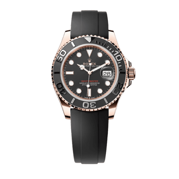 Rolex Yacht-Master 126655-0002 Rose Gold Black Dial 40mm