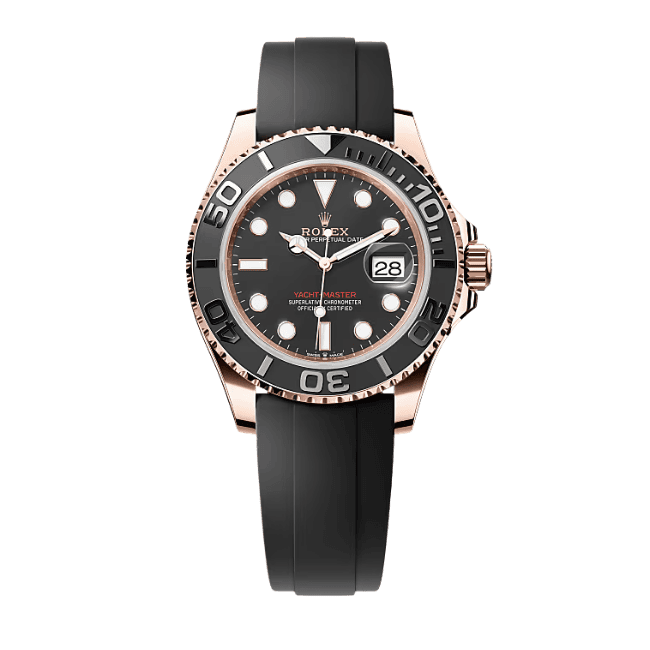 Rolex Yacht-Master 126655-0002 Rose Gold Black Dial 40mm