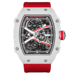 Richard Mille RM67-02 Italy White Carbon TPT Italy Custom Modify – Handcrafted Version
