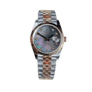 Rolex Datejust 126231 36mm Xà Cừ Tím Dial Rose Gold