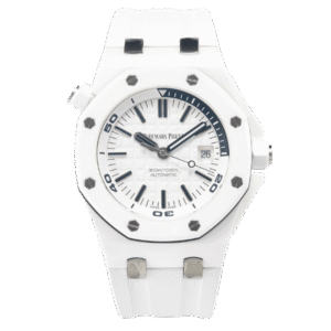 Audemars Piguet Royal Oak Offshore Diver 15707CE 42mm White Dial Ceramic