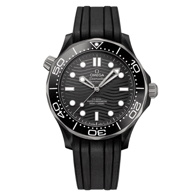 Omega Seamaster Diver 300M Co‑Axial Master Chronometer 210.92.44.20.01.001 Black Dial Ceramic 42mm