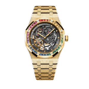Audemars Piguet Royal Oak Frosted Gold Double Balance Wheel Openworked 15412Ba.Yg.1224Ba.01 41mm