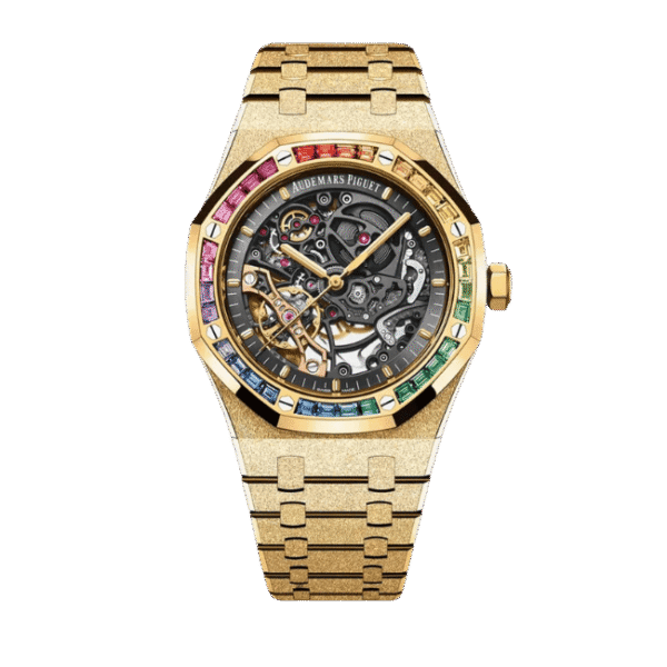 Audemars Piguet Royal Oak Frosted Gold Double Balance Wheel Openworked 15412Ba.Yg.1224Ba.01 41mm