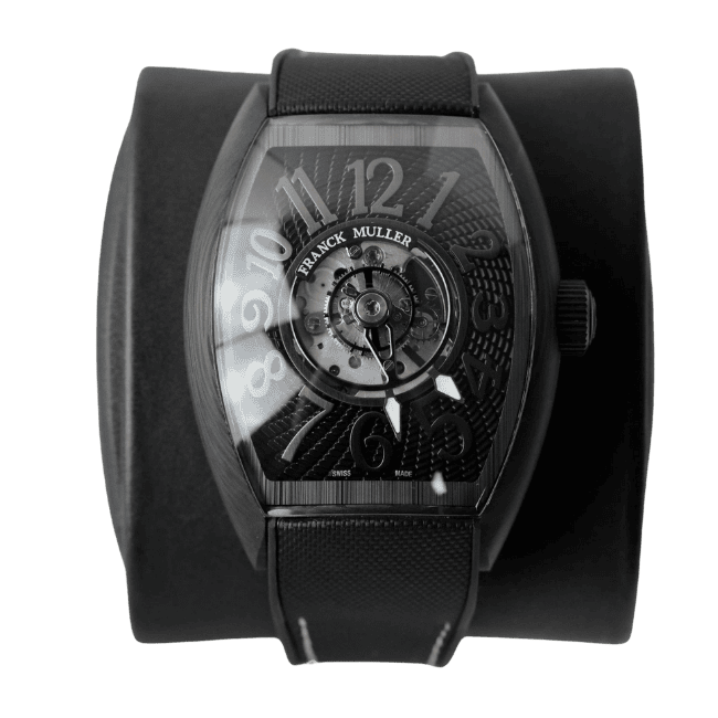 Franck Muller Grand Central Tourbillon Titanium Black Tourbillon