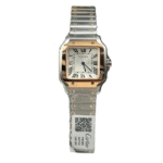 Cartier Santos De Cartier Small Model Demi Rose Gold