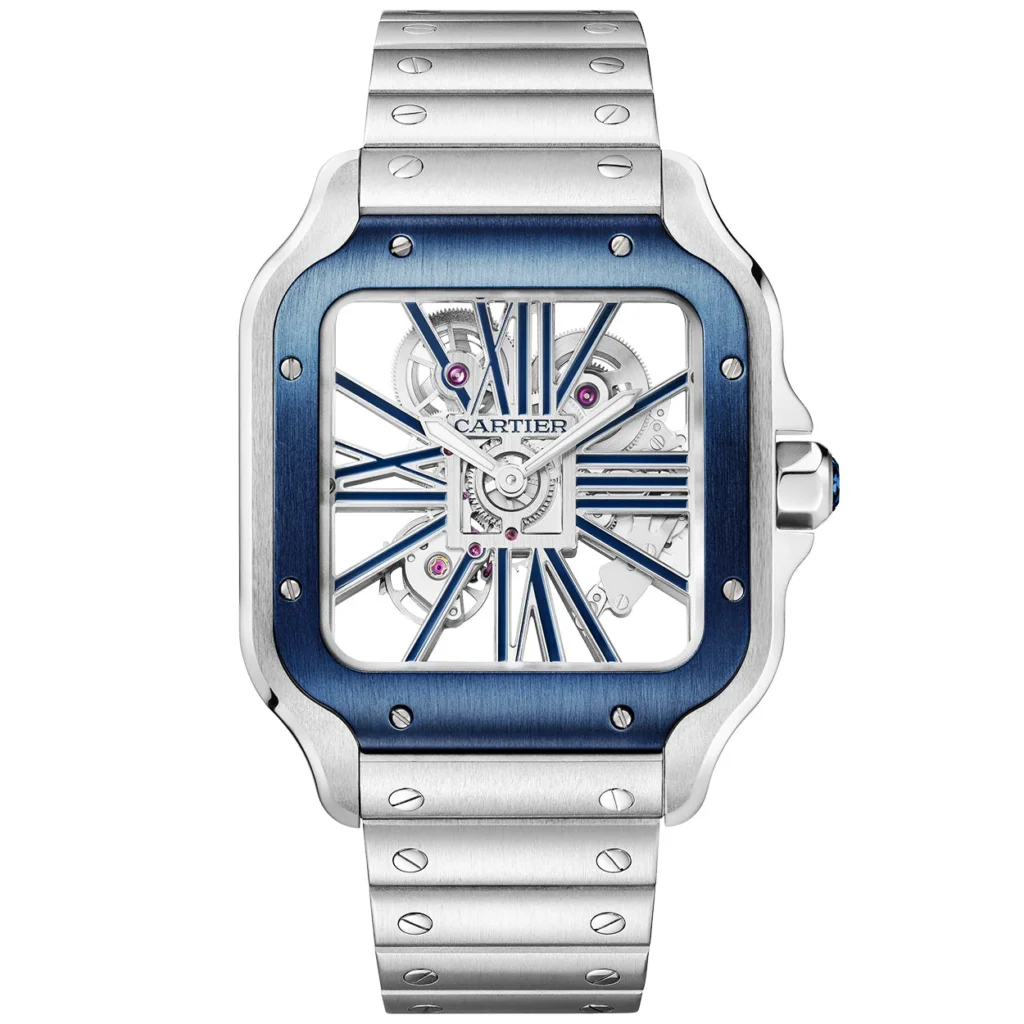 Cartier Santos Large Skeleton WHSA0026 39mm