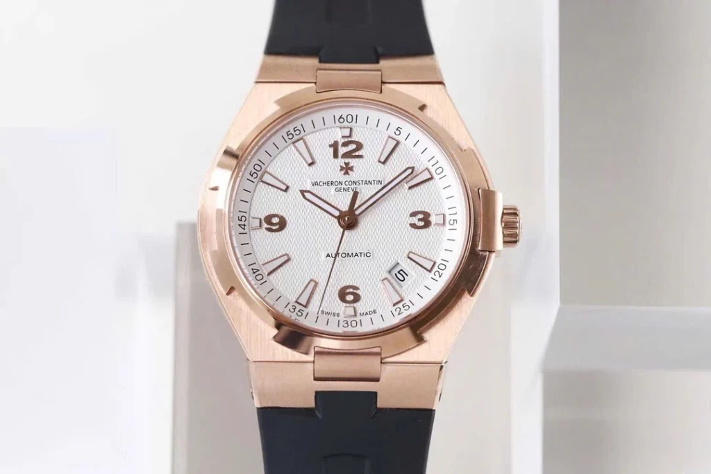 Vacheron Constantin Overseas Rose Gold White Dial Number Roman 42mm