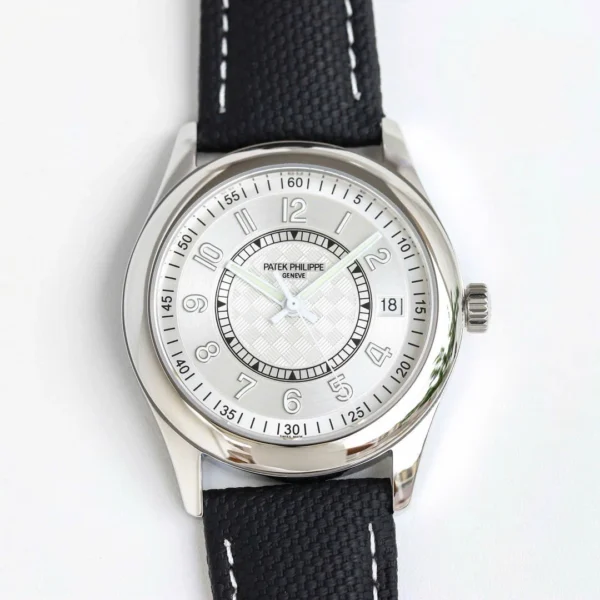 Patek Philippe Calatrava 6007A Steel 40mm White Dial