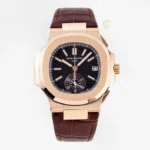 Patek Philippe Nautilus Chronograph 5980/1AR-001 40.5mm Black Dial