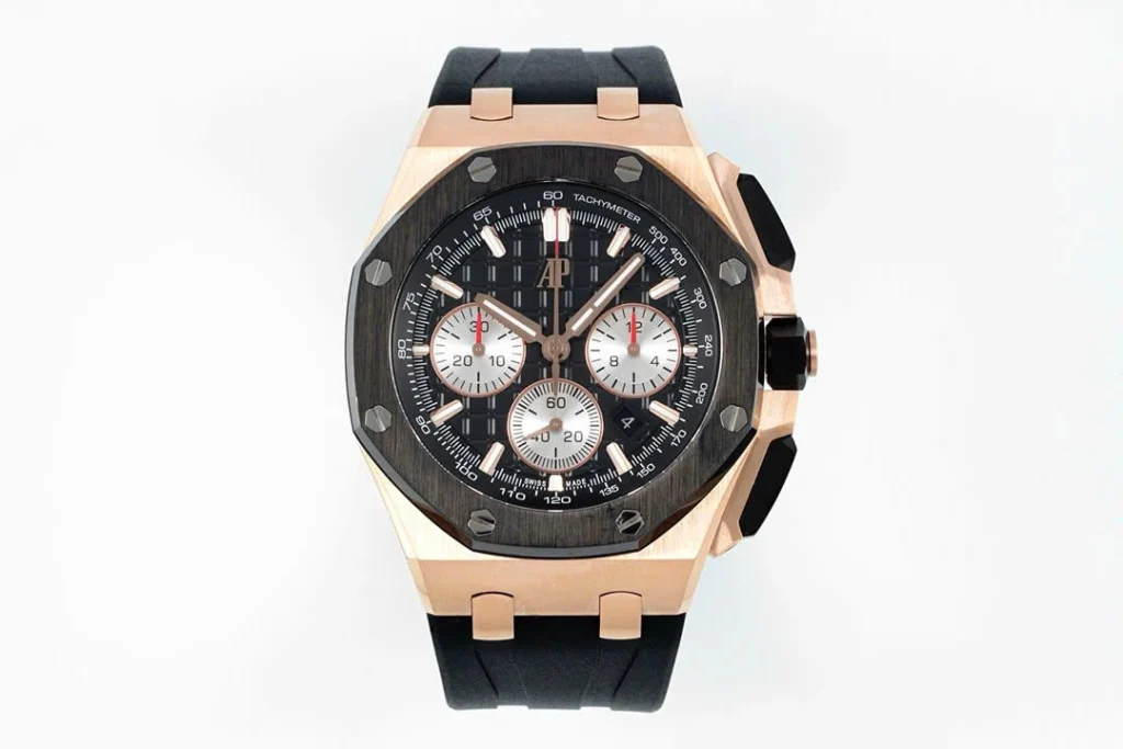 Audemars Piguet Royal Oak Offshore Rose Gold 26420ST 42mm Black Dial