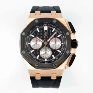 Audemars Piguet Royal Oak Offshore Rose Gold 26420ST 42mm Black Dial